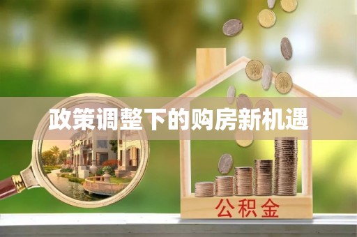 甘泉政策调整下的购房新机遇