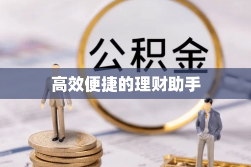甘泉高效便捷的理财助手