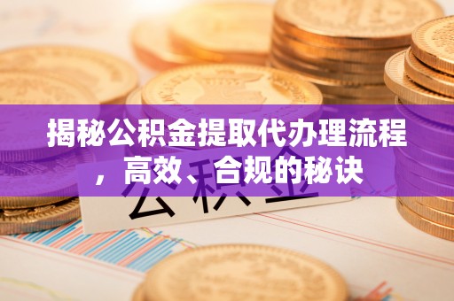 甘泉揭秘公积金提取代办理流程，高效、合规的秘诀
