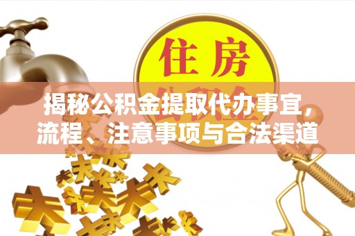 甘泉揭秘公积金提取代办事宜，流程、注意事项与合法渠道