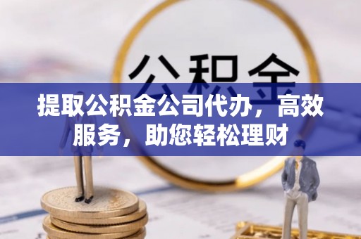 甘泉提取公积金公司代办，高效服务，助您轻松理财