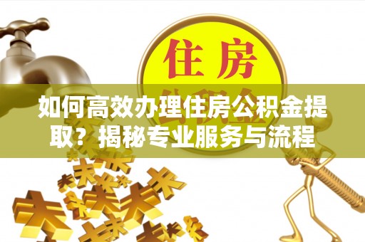 甘泉如何高效办理住房公积金提取？揭秘专业服务与流程