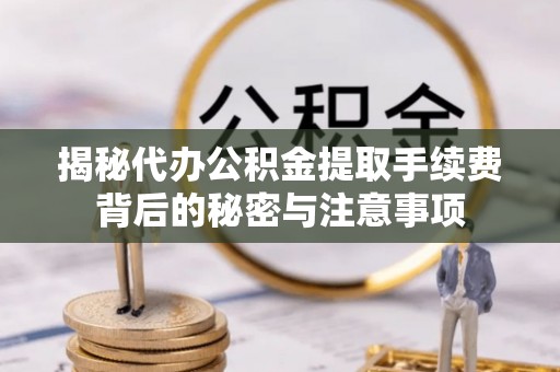 甘泉揭秘代办公积金提取手续费背后的秘密与注意事项