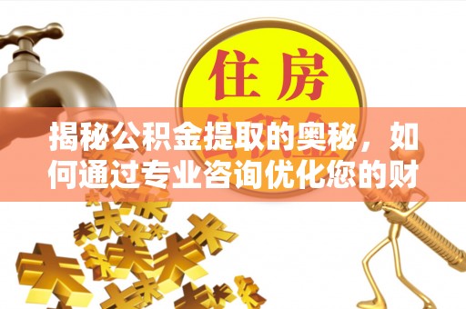 甘泉揭秘公积金提取的奥秘，如何通过专业咨询优化您的财务规划