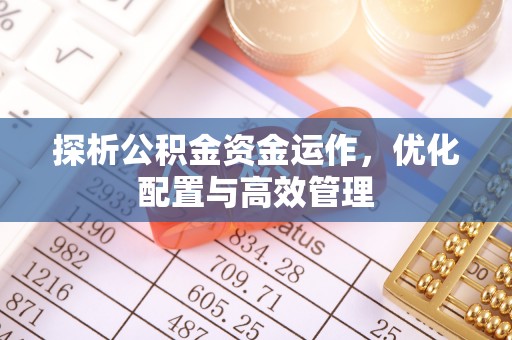 甘泉探析公积金资金运作，优化配置与高效管理