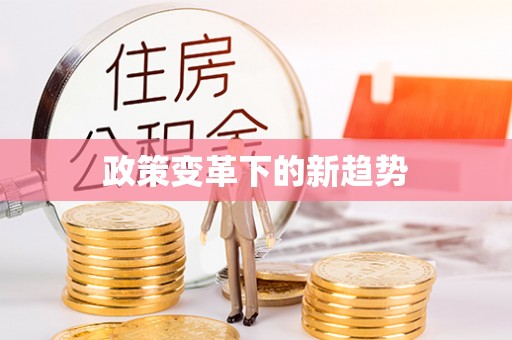 甘泉政策变革下的新趋势
