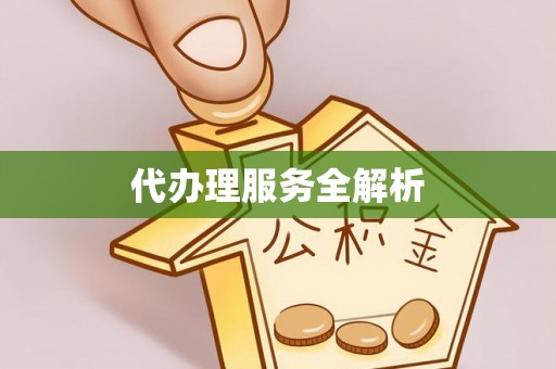甘泉代办理服务全解析